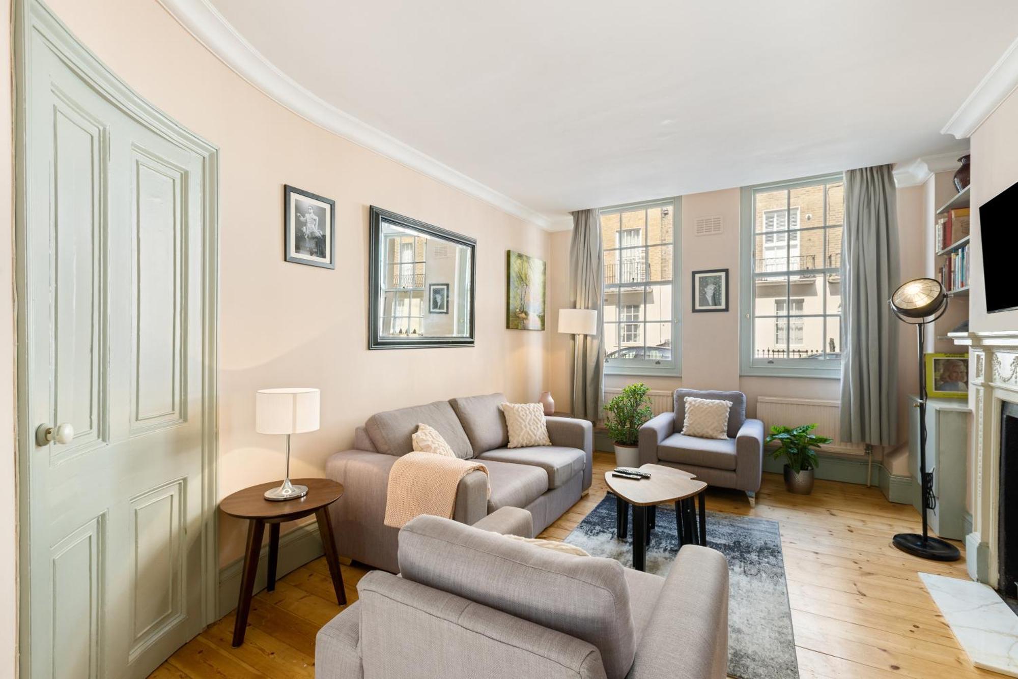 Russell Square Vintage - 2 Cozy Bed Home Londyn Zewnętrze zdjęcie